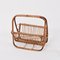 Bamboo & Rattan Magazine Rack, 1960s 1