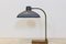 Belgian Steel, Oak & Bakelite Desk Lamp, 1950s 1