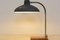 Lámpara de escritorio belga de acero, roble y baquelita, años 50, Imagen 8