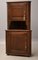 Antique Corner Cabinet in Oak 2