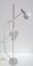 Lámpara de pie blanca de Stilux, años 60, Imagen 1