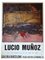 Lucio Muñoz Exhibition Poster, 1990, Image 1