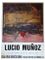 Póster de exhibición Lucio Muñoz, 1990, Imagen 1