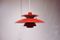 Model PH5 Red Pendant by Poul Henningsen for Louis Poulsen, 1960s, Image 1