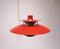 Model PH5 Red Pendant by Poul Henningsen for Louis Poulsen, 1960s, Image 2