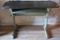 Vintage Metal and Wood Adjustable Desk from Rockhäuser 1