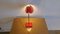 Mid-Century Red Table Lamp by Josef Hurka for Napako, 1960, Image 7