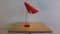 Mid-Century Red Table Lamp by Josef Hurka for Napako, 1960 1