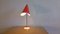 Mid-Century Red Table Lamp by Josef Hurka for Napako, 1960 3