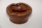 Vintage Ashtray in Leather & Ceramic from Longchamp 7