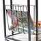 Metal & Smoked Glass Serving Trolley, 1970s 8