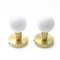 Solid Brass Minimal Modern Wall Lamps from Balance Lamp, Set of 2, Image 2