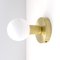 Solid Brass Minimal Modern Wall Lamps from Balance Lamp, Set of 2 1