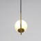 Minimal Modern Geometric Pendant Lamp from Balance Lamp, Image 4