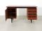 Teak Writing Desk with Extendable Pull-Out Shelves, 1960s 6