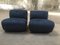 Italian Lounge Chairs with Rubelli Velvet Upholstery, 1970s, Set of 2 5