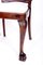 Antique Chippendale Style Table & 4 Chairs 10