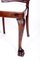 Table & 4 Chaises Style Chippendale Antique 10