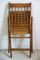 Vintage Belgian Wooden Folding Chairs from Torck, Set of 6 17