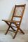 Vintage Belgian Wooden Folding Chairs from Torck, Set of 6 15