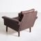 Vintage Danish Leather Easy Chair, 1970s 4