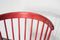 Red Spindle Back Chair by Lena Larsson for Nesto, 1960s, Image 3