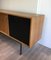 Sideboard with Sliding Doors, Bar & Metal Base, 1950s, Image 7