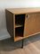 Sideboard with Sliding Doors, Bar & Metal Base, 1950s, Image 4