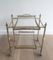 French Neoclassical Style Brass Trolley, 1940s 5