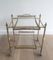 French Neoclassical Style Brass Trolley, 1940s, Image 5