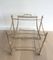 French Neoclassical Style Brass Trolley, 1940s 4