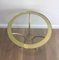 Round Gilt Brass Side Tables, 1970s, Set of 2, Image 5