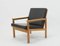 Fully Restored Danish Capella Lounge Chairs in Oak by Illum Wikkelsø for N. Eilersen, 1960s, Set of 2 3