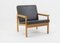 Fully Restored Danish Capella Lounge Chairs in Oak by Illum Wikkelsø for N. Eilersen, 1960s, Set of 2 9