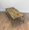 French Neoclassical Style Brass Coffee Table from Maison Jansen, 1940s 2