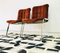 Italian Chromed Steel & Velvet Office Chair, 1970s, Image 5
