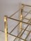 French Wine Bottle Rack in Brass from Maison Jansen, 1940s, Image 6