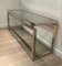 Large Modern Chrome Console Table, 1970s 7