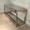 Large Modern Chrome Console Table, 1970s 3