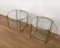 Round Brass Side Tables, 1960s, Set of 2 8