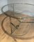 Chrome Coffee Table with Removable Round Glass Shelves, 1970s, Image 7