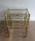 Brass Nesting Tables, 1970s, Set of 3, Image 4