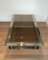 Chrome & Brass Coffee Table, 1970s, Image 6