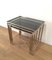 Tables Gigognes en Nickel, 1960s 6