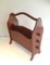 Scandinavian Teak Magazine Rack, 1970s 2