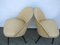 Wood & Vinyl Chairs, 1960s, Set of 2 4