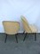 Wood & Vinyl Chairs, 1960s, Set of 2 7