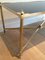 Neoclassical Brass & Black Lacquered Glass Coffee Table from Maison Jansen, 1940s, Image 3