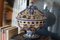 French Hand-Painted Porcelain Potpourri Bowl, 1950s, Image 2