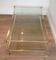 Chrome & Acrylic Glass Coffee Table by Pierre Vandel, 1970s, Image 6